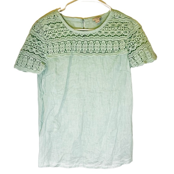 J. Crew Tops - J. Crew - Linen Top